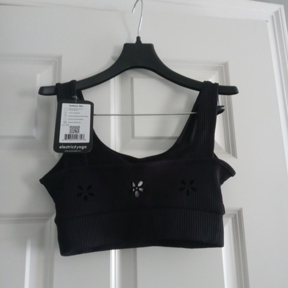 Nwt Electric Yoga Sedona Black Sports Bra — image 5 of 8